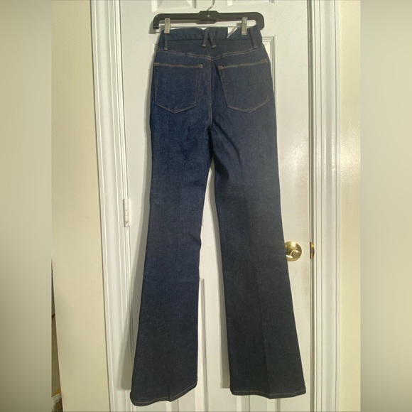Good American x Calik Denim WOMEN’S DENIM ETHICAL BLUE 04 JEANS Sz 6-12 NEW NWT! - Picture 8 of 9